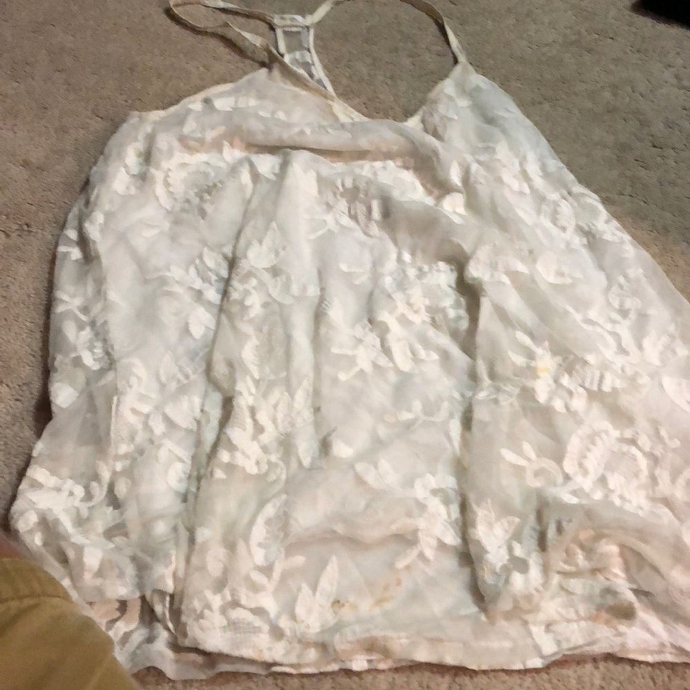 Abercrombie and Fitch white dress